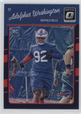 2016 Donruss Optic - [Base] - Purple #102 - Rookies - Adolphus Washington