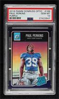 Rated Rookie - Paul Perkins [PSA 10 GEM MT]