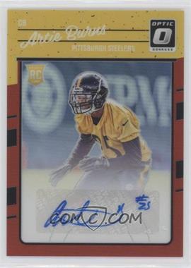 2016 Donruss Optic - [Base] - Red Signatures #103 - Artie Burns /50