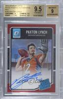 Rated Rookie - Paxton Lynch [BGS 9.5 GEM MINT] #/50