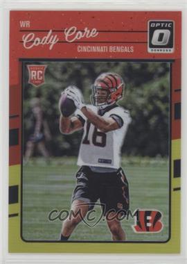 2016 Donruss Optic - [Base] - Red and Yellow #110 - Rookies - Cody Core