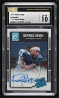 Rated Rookie - Derrick Henry [CSG 10 Gem Mint] #/150