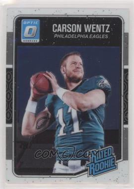 2016 Donruss Optic - [Base] #156 - Rated Rookie - Carson Wentz