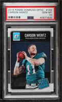 Rated Rookie - Carson Wentz [PSA 10 GEM MT]