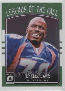 2016 Donruss Optic - Legends of the Fall #17 - Terrell Davis