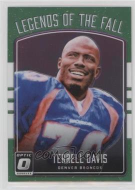 2016 Donruss Optic - Legends of the Fall #17 - Terrell Davis