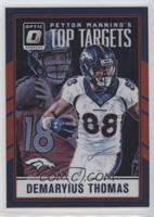 Demaryius Thomas, Peyton Manning #/99