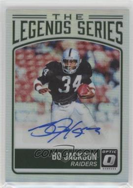 2016 Donruss Optic - The Legends Series Autographs #6 - Bo Jackson /20