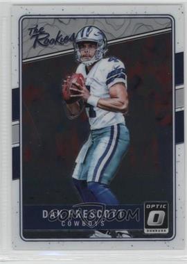 2016 Donruss Optic - The Rookies #TR-DP - Dak Prescott