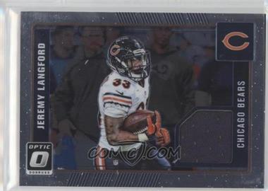 2016 Donruss Optic - Threads #13 - Jeremy Langford /100