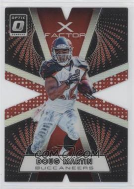 2016 Donruss Optic - X-Factor - Red #8 - Doug Martin /99