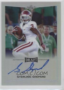 2016 Leaf Metal Draft - [Base] #BA-SS1 - Sterling Shepard