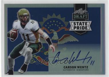 2016 Leaf Metal Draft - State Pride - Silver Prismatic #SP-CW1 - Carson Wentz