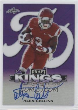 2016 Leaf Metal Draft - Touchdown Kings - Purple Prismatic #TDK-AC1 - Alex Collins /20