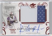 Kenneth Dixon #/25