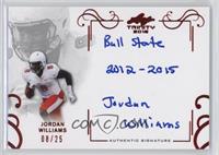 Jordan Williams #/25