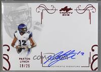 Paxton Lynch [Noted] #/25