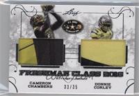 Cameron Chambers, Donnie Corley #/35