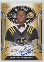 Demetris Robertson #/10