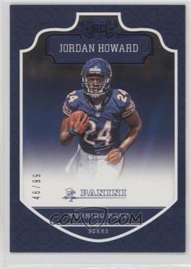 2016 Panini - [Base] - Blue Knight #234 - Rookies - Jordan Howard /99