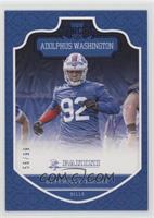 Rookies - Adolphus Washington #/99