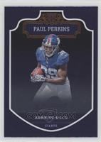 Rookies - Paul Perkins