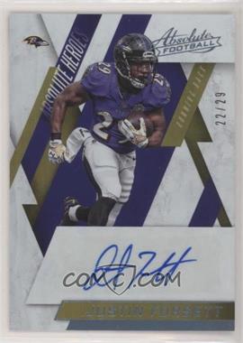 2016 Panini Absolute - Absolute Heroes Autographs - Numbers #23 - Justin Forsett /29