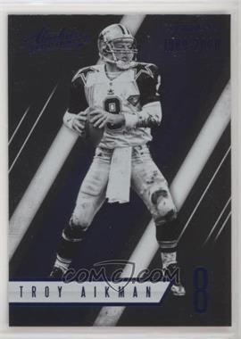 2016 Panini Absolute - [Base] - Spectrum Blue #126 - Retired - Troy Aikman