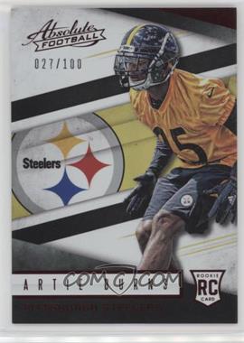 2016 Panini Absolute - [Base] - Spectrum Red #182 - Rookies - Artie Burns /100