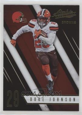 2016 Panini Absolute - [Base] #19 - Duke Johnson