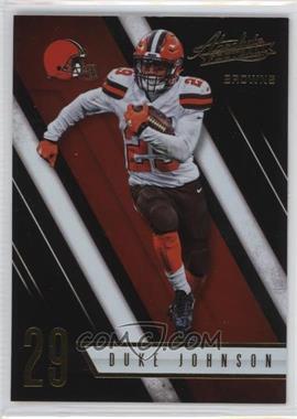 2016 Panini Absolute - [Base] #19 - Duke Johnson