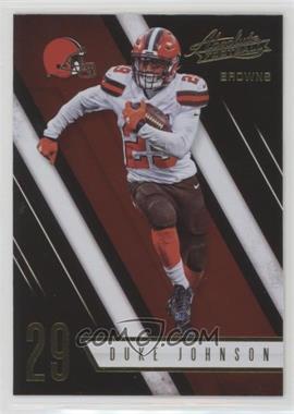 2016 Panini Absolute - [Base] #19 - Duke Johnson