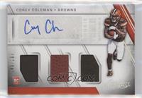 Rookie Premiere Materials Autographs - Corey Coleman #/199