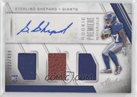 Rookie Premiere Materials Autographs - Sterling Shepard #/499