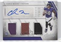 Rookie Premiere Materials Autographs - Chris Moore #/499