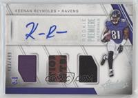 Rookie Premiere Materials Autographs - Keenan Reynolds #/499