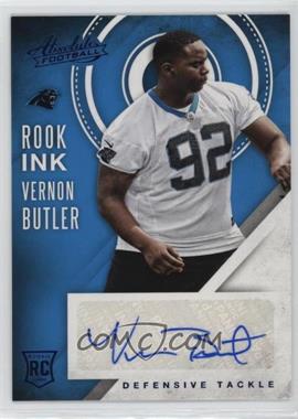 2016 Panini Absolute - Rook Ink - Blue #19 - Vernon Butler