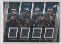 Nelson Agholor, Ryan Mathews, Sam Bradford, Jordan Matthews #/50