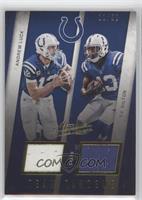Andrew Luck, T.Y. Hilton [EX to NM] #/50