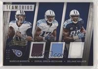 Delanie Walker, Dorial Green-Beckham, Marcus Mariota #/99