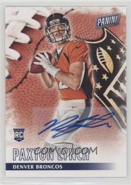 2016 Panini Black Friday Football - [Base] - Autographs #71 - Rookies - Paxton Lynch