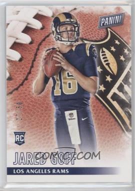 2016 Panini Black Friday Football - [Base] - Thick Stock #63 - Rookies - Jared Goff /50