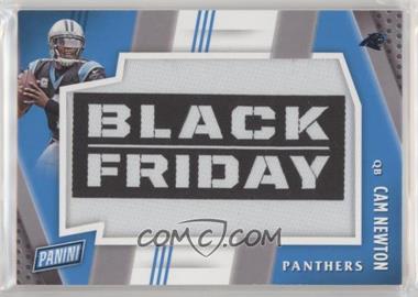 2016 Panini Black Friday Football - Black Friday Manufactured Patch #9 - Cam Newton