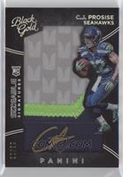 Sizeable Signatures Rookie Jersey - C.J. Prosise #/99