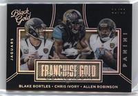 Blake Bortles, Chris Ivory, Allen Robinson [Good to VG‑EX] #/50