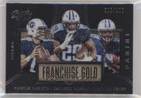 Marcus Mariota, DeMarco Murray, Derrick Henry #/100