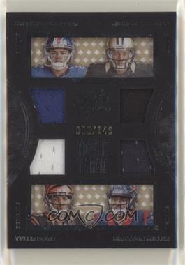 2016 Panini Black Gold - Rookie Tetrad - White Gold #RT7 - Sterling Shepard, Michael Thomas, Tyler Boyd, Braxton Miller /149