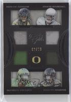 Bralon Addison, Byron Marshall, DeForest Buckner, Marcus Mariota #/99