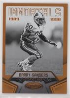 Immortals - Barry Sanders [Good to VG‑EX] #/225