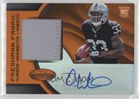 Freshman Fabrics Signatures - DeAndre Washington #/349